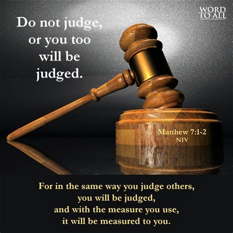 what does the bible say about judging others kjv|do not judge or you too will be judged.